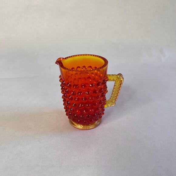 Vintage Hand Blown -Pitchers. Cruets. Basket & Mini Oil Lamp Mid Century - Picture 7 of 9